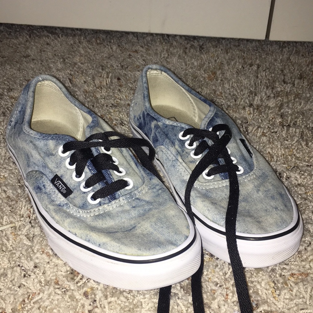 Unisex Low-Rise Denim Vans